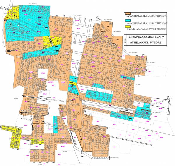 Images for Layout Plan of ESS and ESS Infrastructure Pvt Ltd Anandhasagara Layout