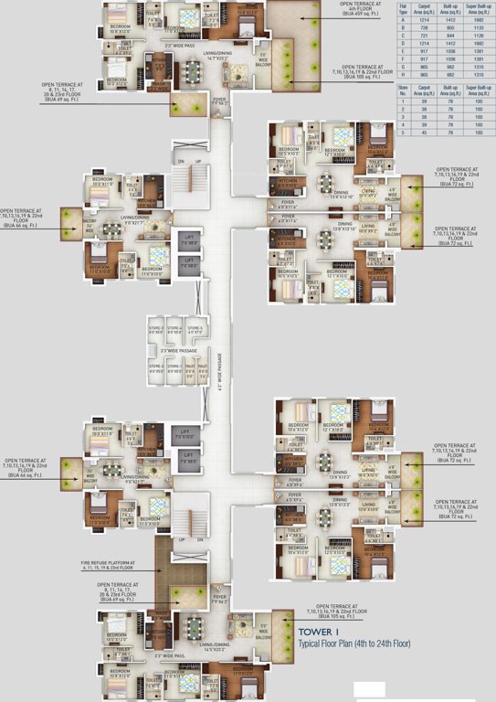 Images for Cluster Plan of Alcove Flora Fountain
