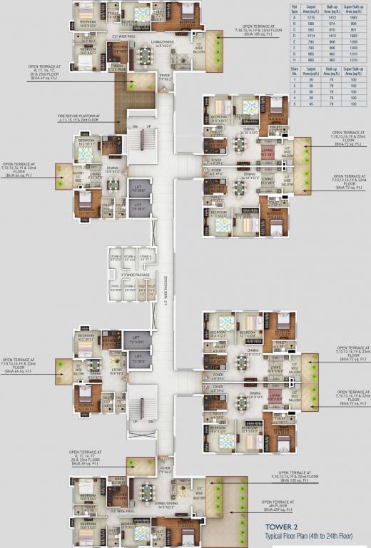 Images for Cluster Plan of Alcove Flora Fountain