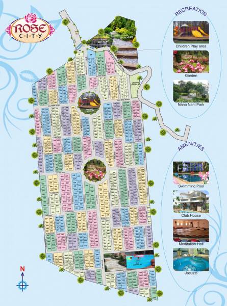 Images for Layout Plan of Temple Rose City Phase I