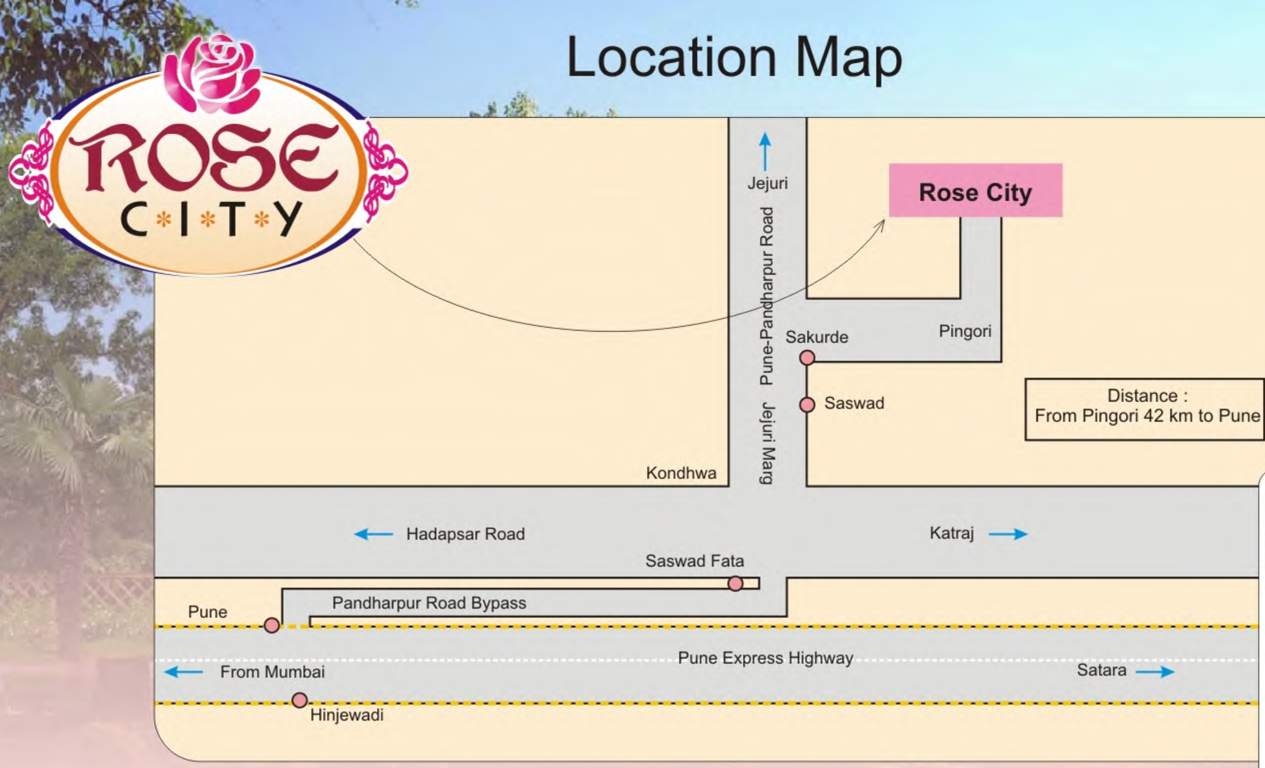 Images for Location Plan of Temple Rose City Phase I