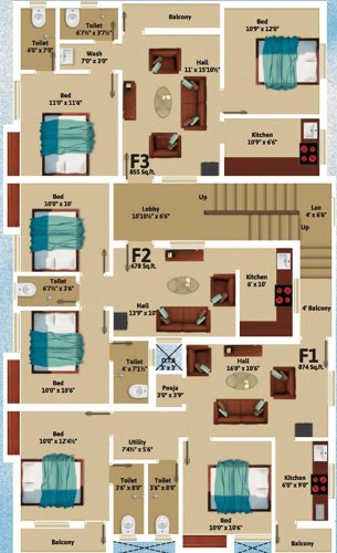 Images for Cluster Plan of KVR Builders Sri Vrikshah Images for Cluster Plan of KVR Builders Sri Vrikshah