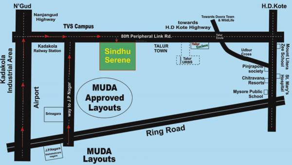 Images for Location Plan of GSS Sindhu Serene