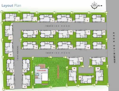 Images for Layout Plan of MIghty Radhe Residency
