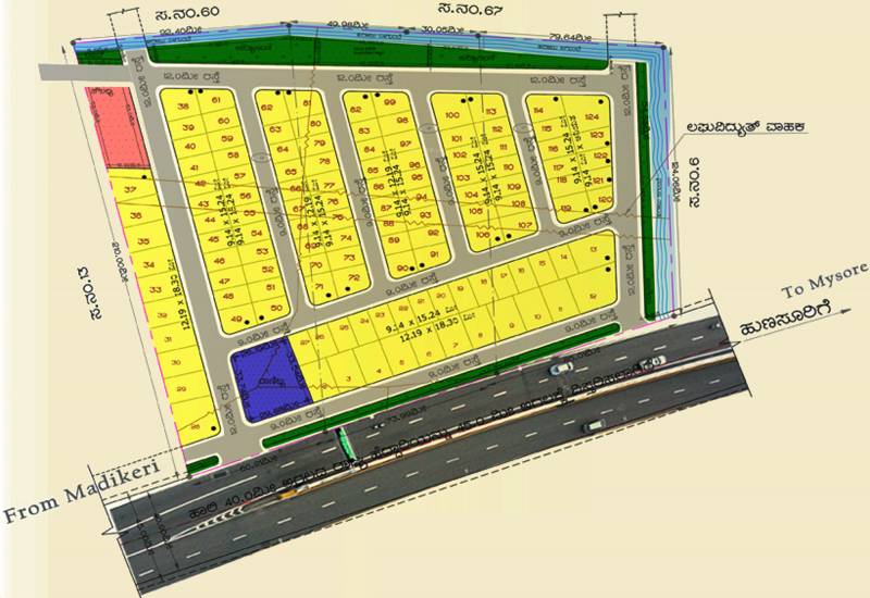 Images for Layout Plan of GSS Lakshmana Theertha