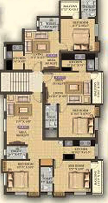 Images for Cluster Plan of Sarvajith Royal Medows