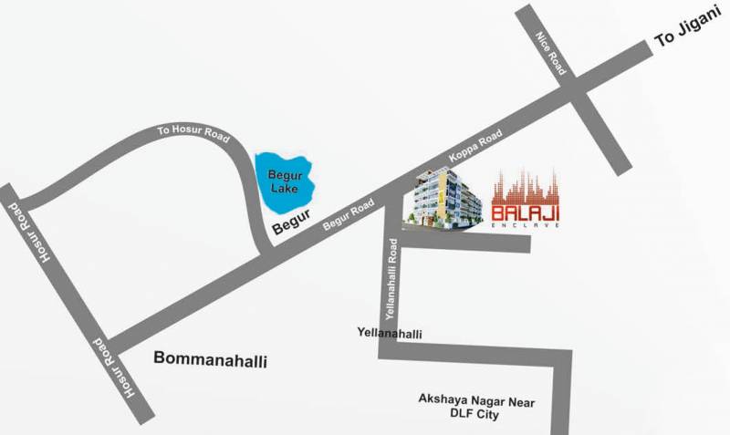 Images for Location Plan of Sai Balaji Builders Balaji Enclave