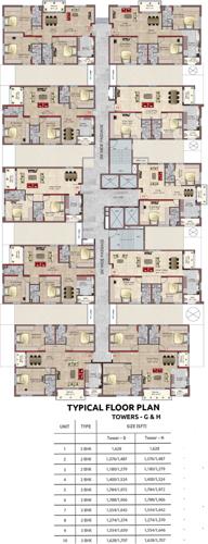 Images for Cluster Plan of PBEL Jade At City Images for Cluster Plan of PBEL Jade At City