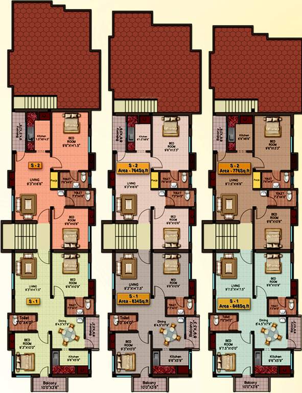 Images for Cluster Plan of Sarvajith Mile Stone