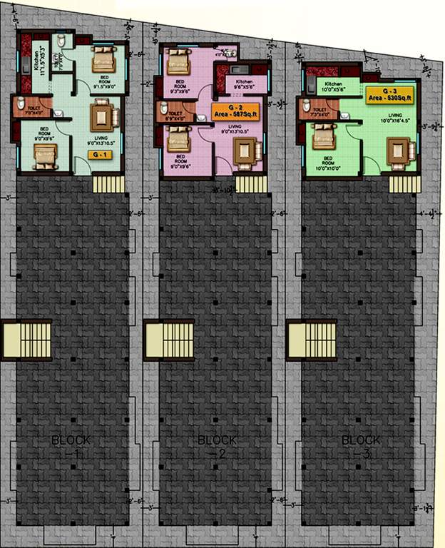 Images for Cluster Plan of Sarvajith Mile Stone