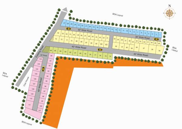 Images for Layout Plan of Max Prathana Enclave Images for Layout Plan of Max Prathana Enclave