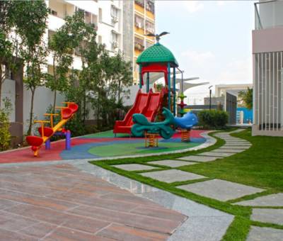 Children's play area pride Children's play area