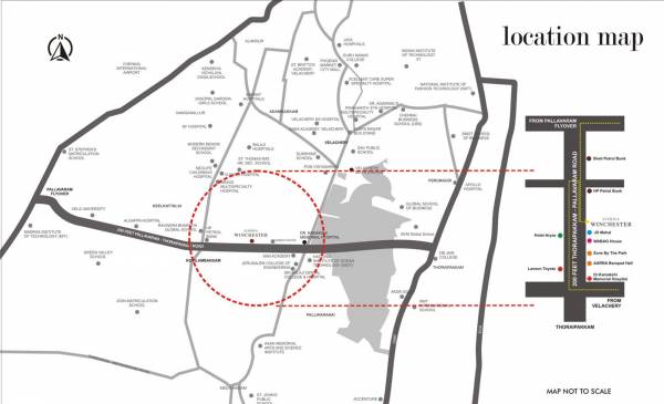 Images for Location Plan of Sobha Winchester Images for Location Plan of Sobha Winchester