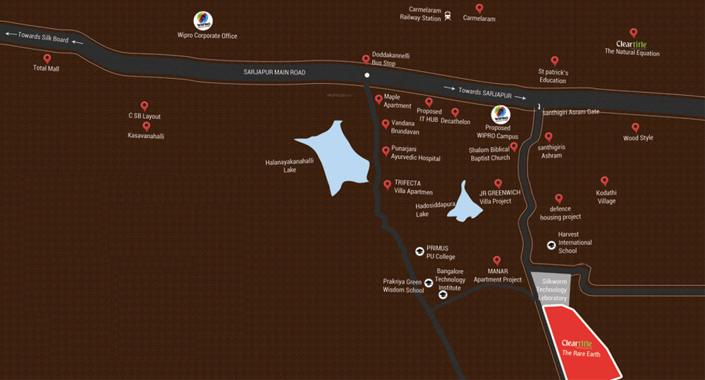 Images for Location Plan of Clear The Rare Earth