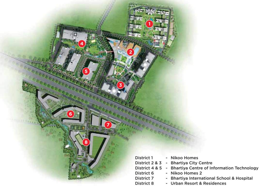 Images for Master Plan of Bhartiya Nikoo Homes 2