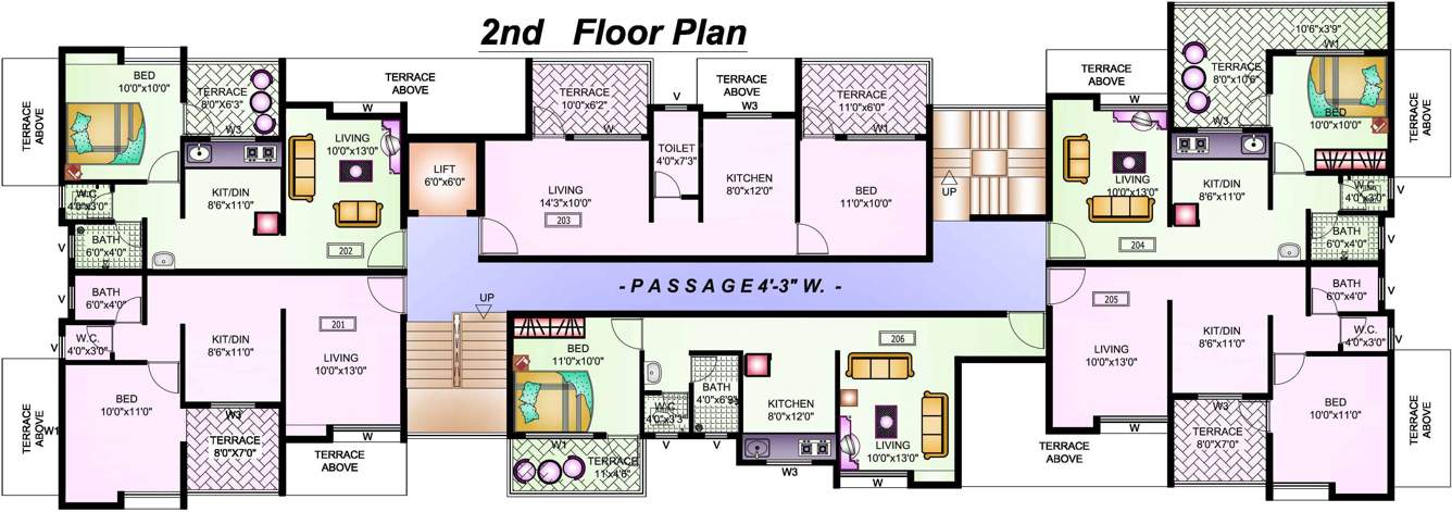  hridya siddhi Images for Cluster Plan of Nemichand Bhandari Associates Hridya Siddhi