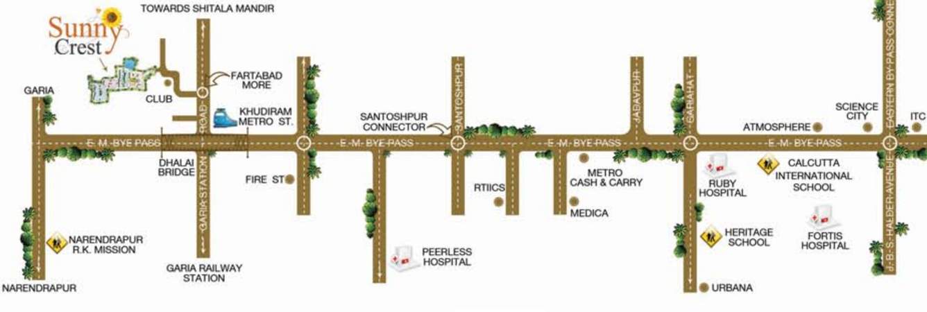  sunny crest Images for Location Plan of Starlite Sunny Crest