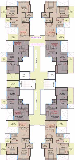 Images for Cluster Plan of Asha Dwarka Square