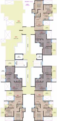 Images for Cluster Plan of Asha Dwarka Square