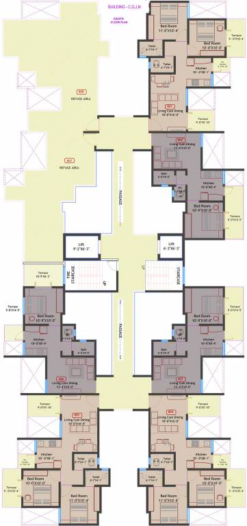 Images for Cluster Plan of Asha Dwarka Square