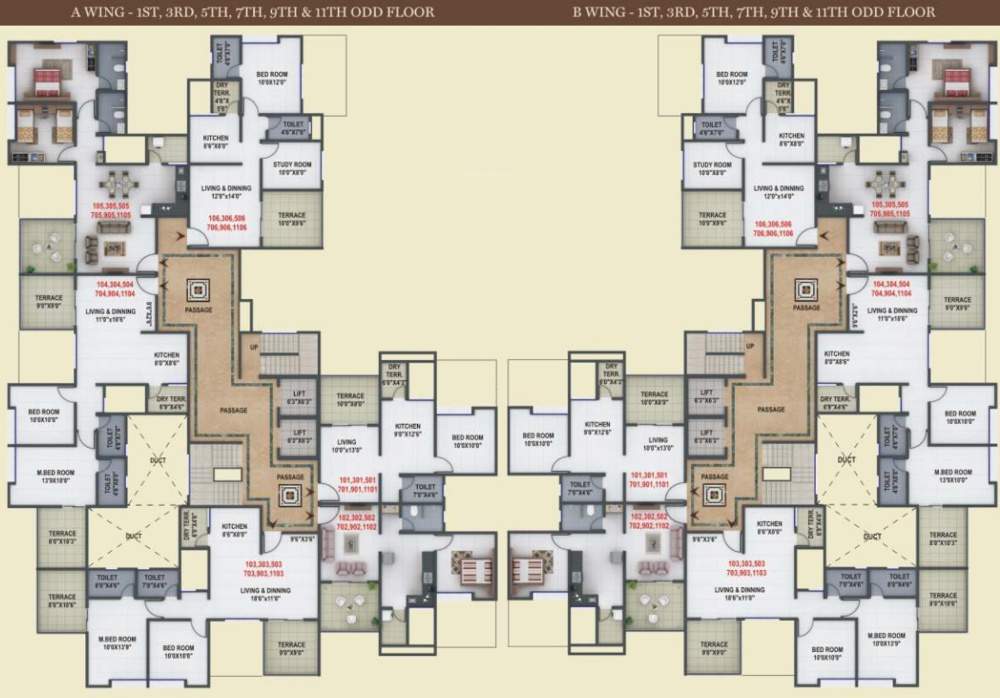 renaissance Images for Cluster Plan of Gagan Renaissance