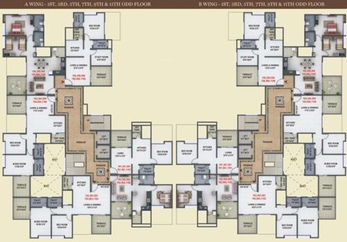 Images for Cluster Plan of Gagan Renaissance renaissance Images for Cluster Plan of Gagan Renaissance