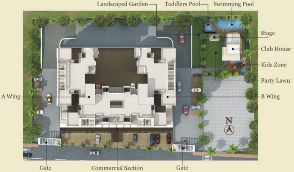 renaissance Images for Layout Plan of Gagan Renaissance