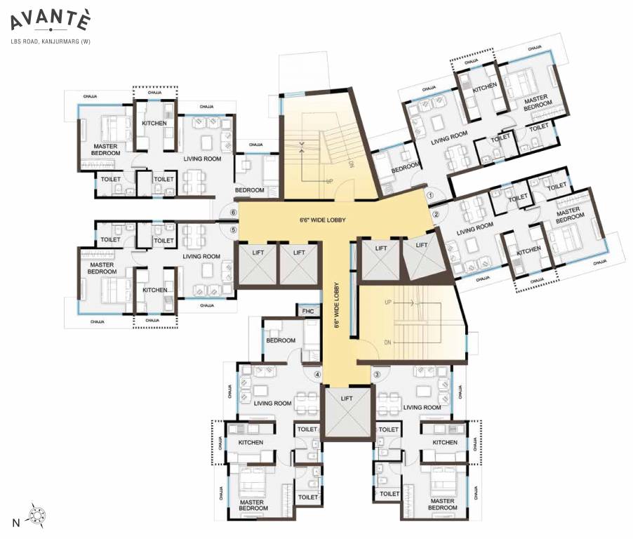 avante Wing A Cluster Plan