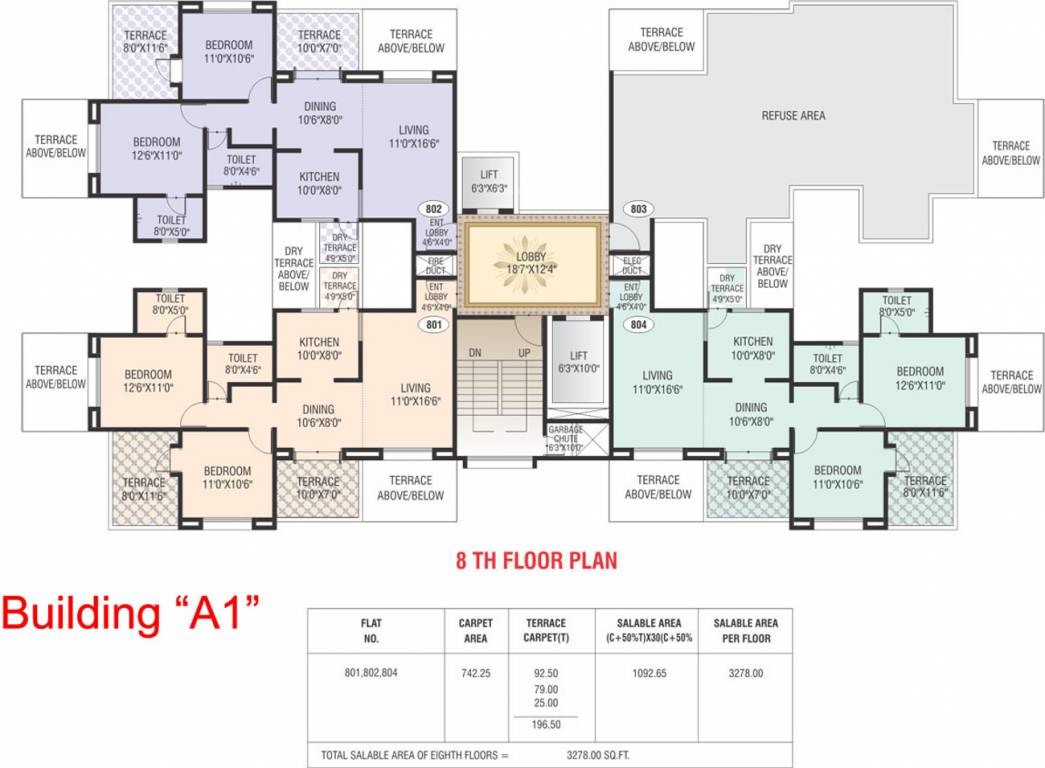 Images for Cluster Plan of Waghere Manik Baug Orchid