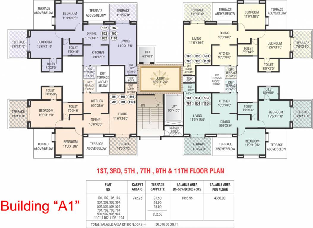 Images for Cluster Plan of Waghere Manik Baug Orchid