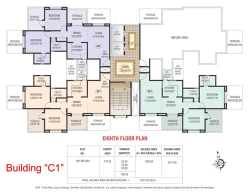 Images for Cluster Plan of Waghere Manik Baug Orchid