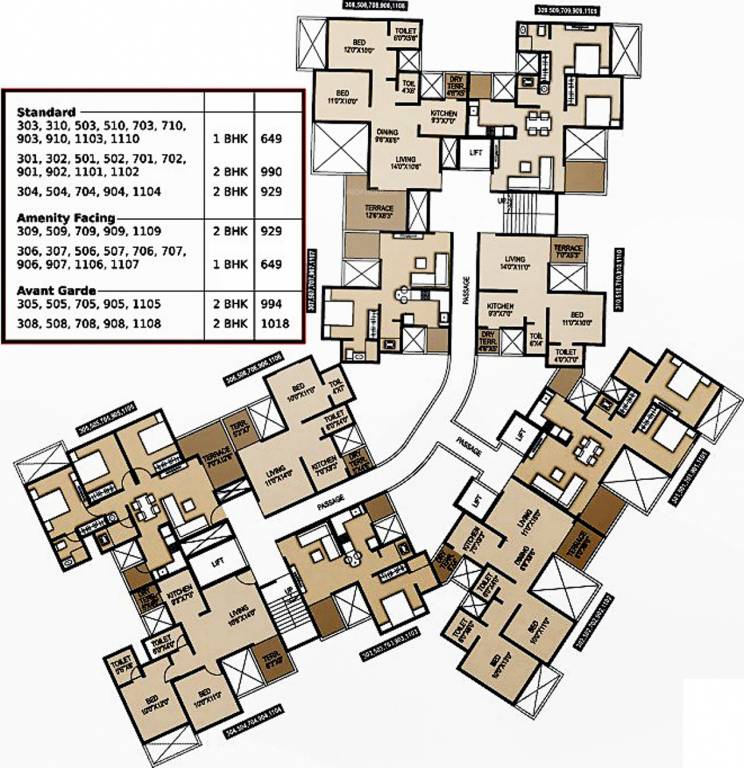 Images for Cluster Plan of ABC Courtyard 15