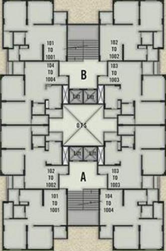 Images for Cluster Plan of Patidar Seventh Avenue
