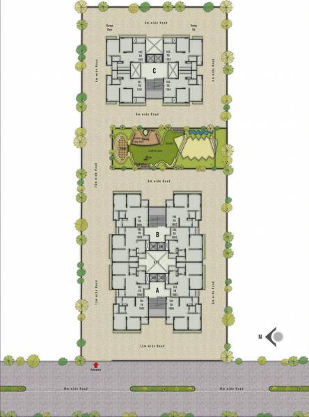 Images for Layout Plan of Patidar Seventh Avenue