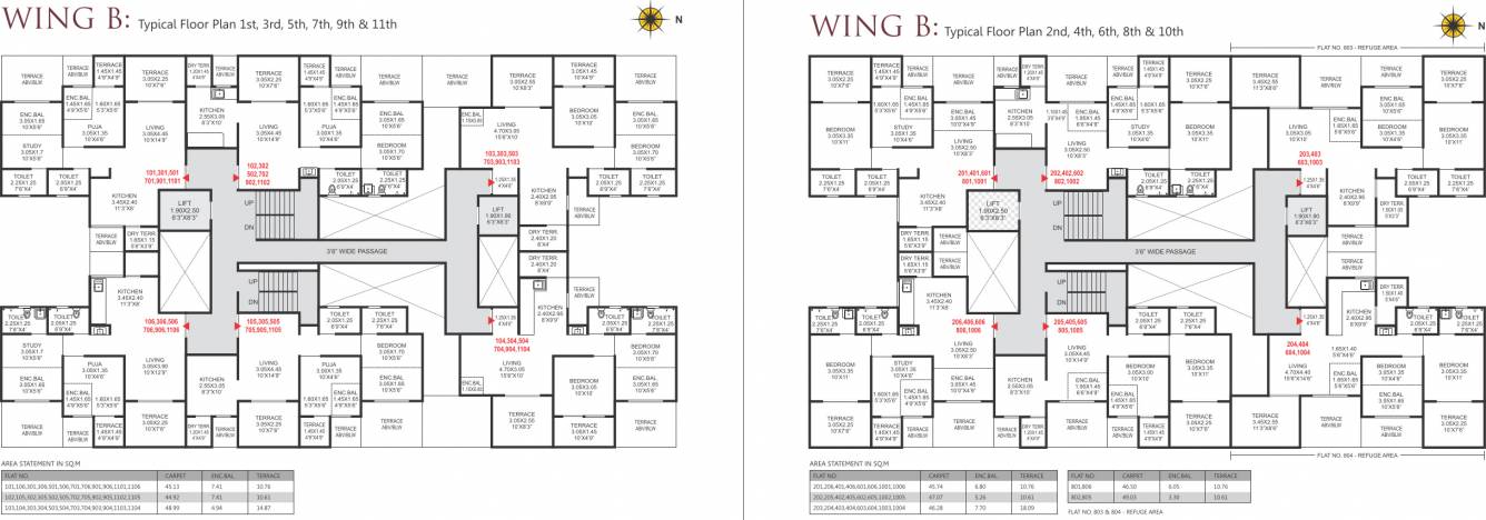 Images for Cluster Plan of Omkar Namrata Gloria