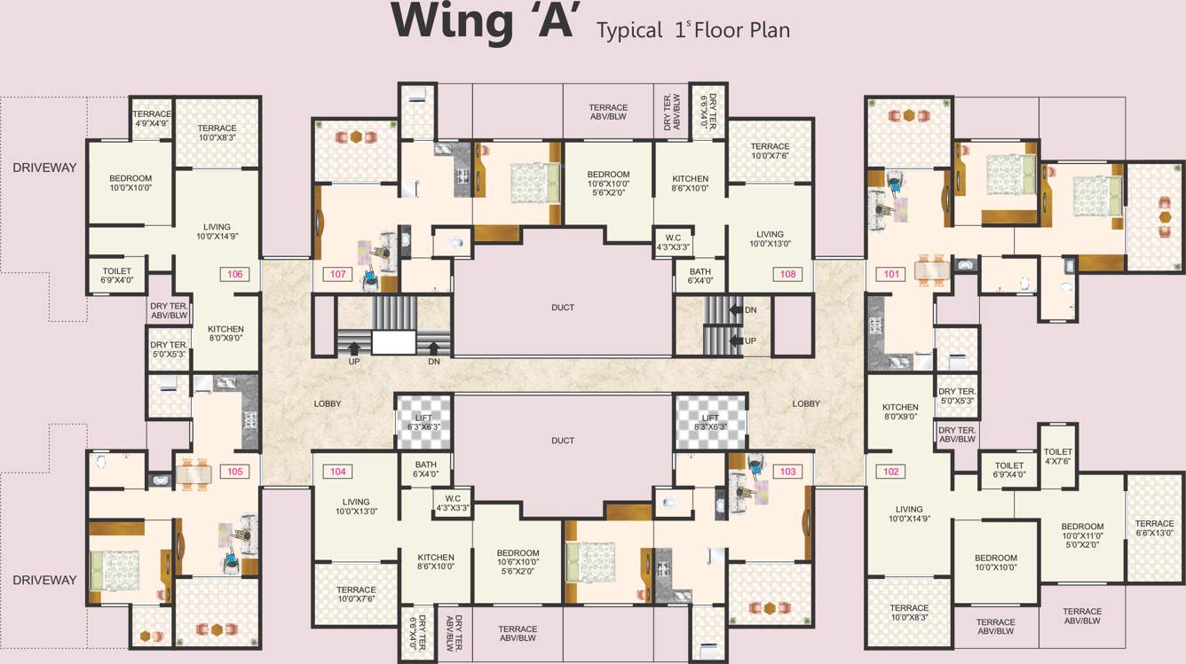 Images for Cluster Plan of Omkar Namrata Gloria