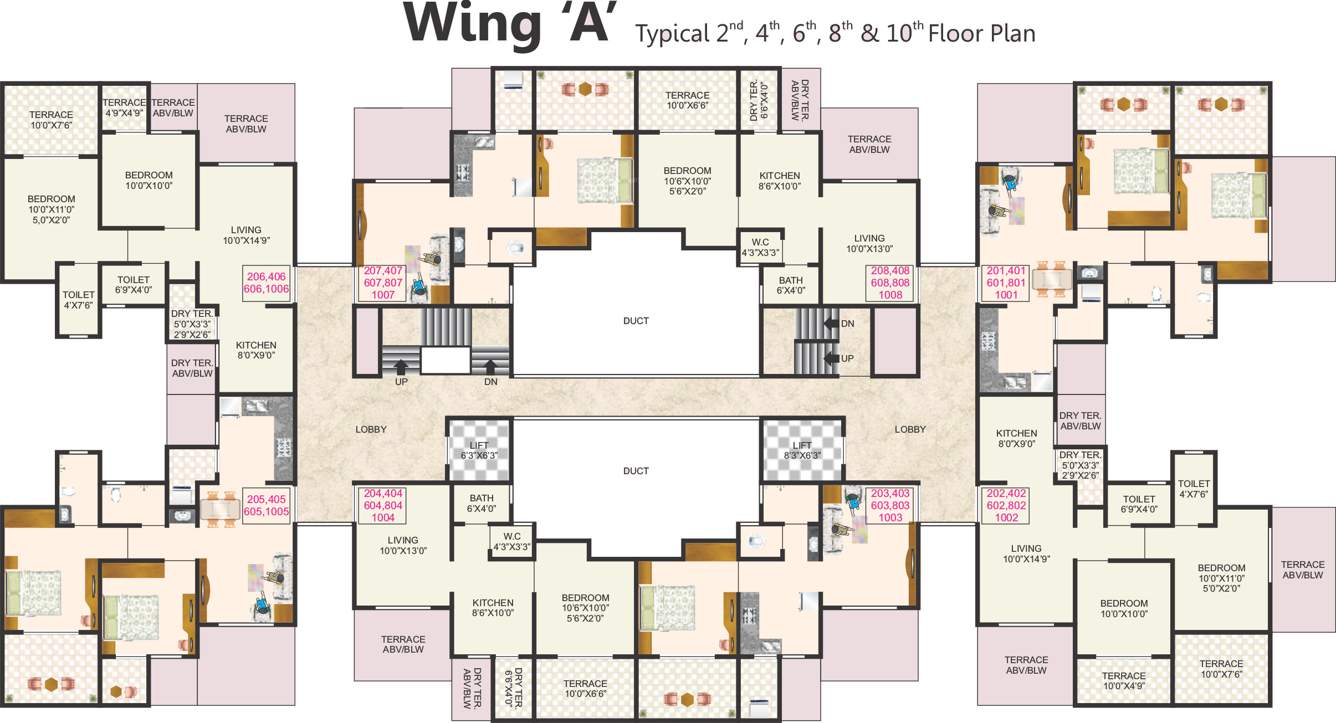 Images for Cluster Plan of Omkar Namrata Gloria