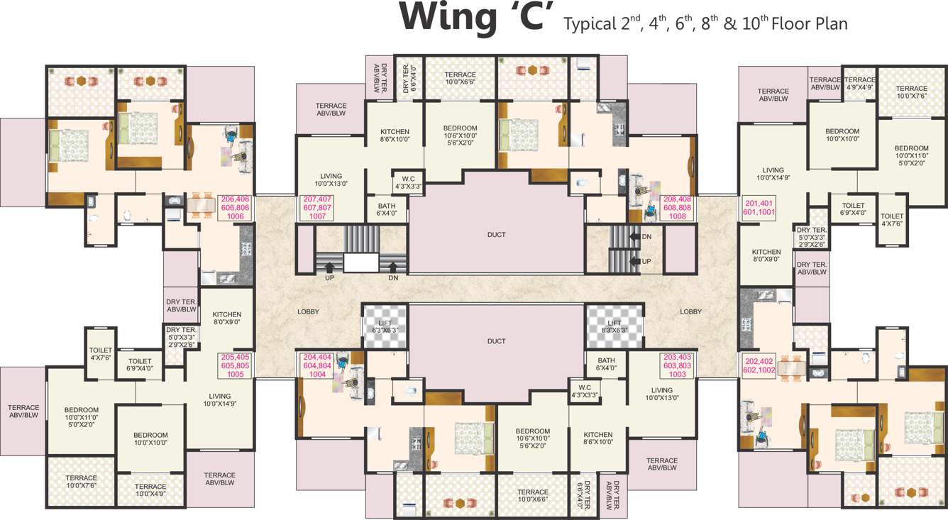 Images for Cluster Plan of Omkar Namrata Gloria