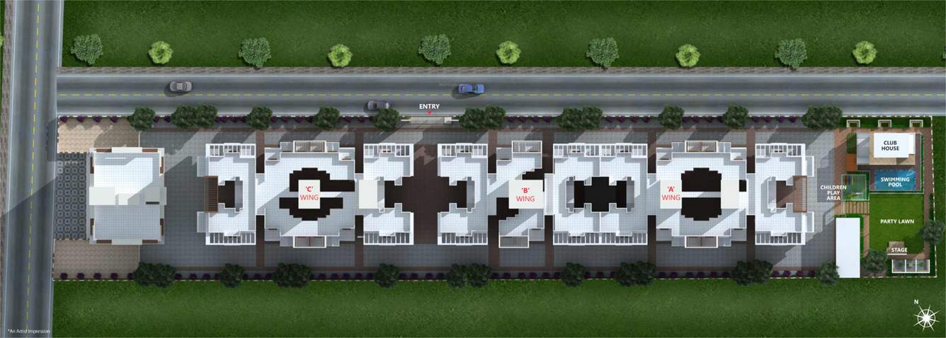 Images for Layout Plan of Omkar Namrata Gloria