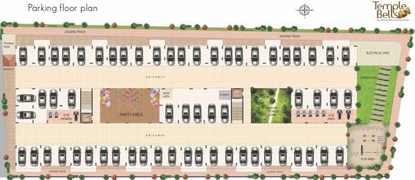 Images for Cluster Plan of Ravoos Developers Temple Bells