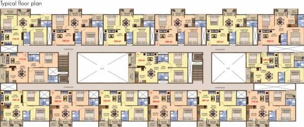 Images for Cluster Plan of Ravoos Developers Temple Bells