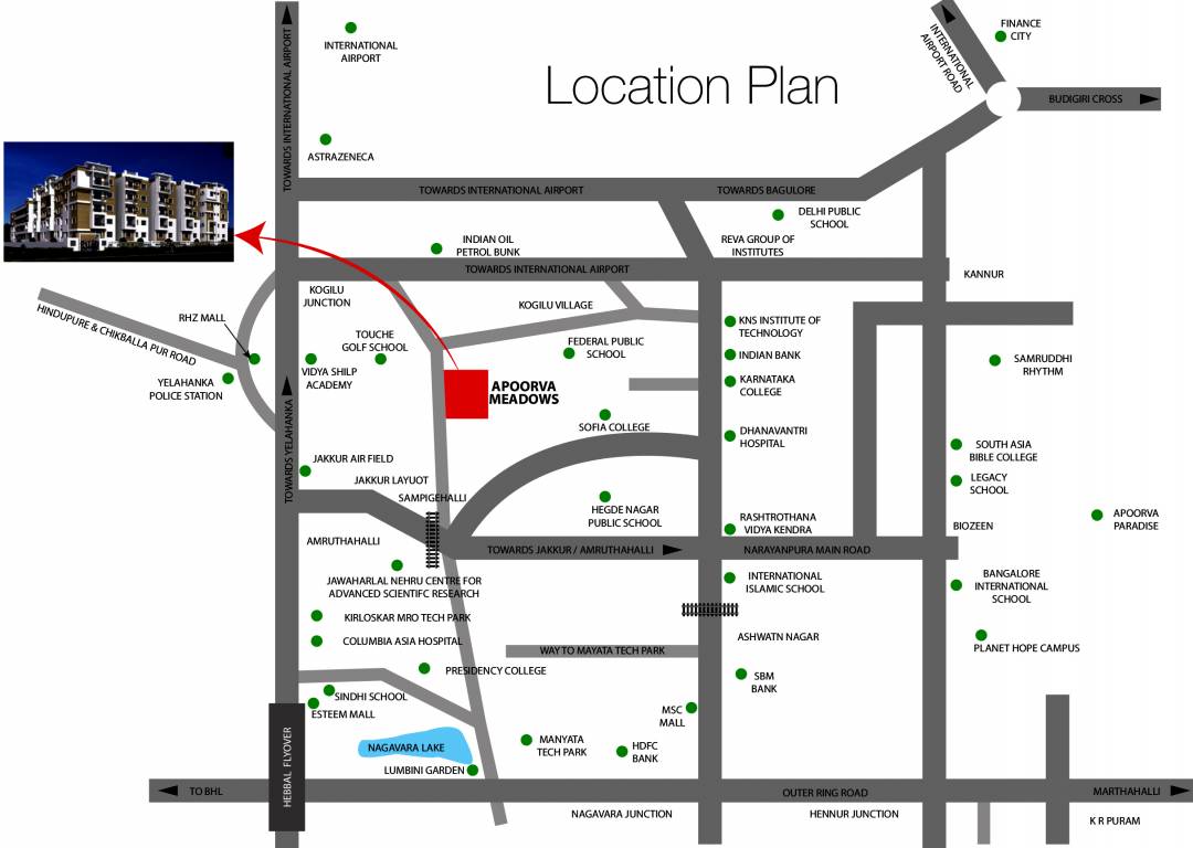Images for Location Plan of Riteway Apoorva Meadows