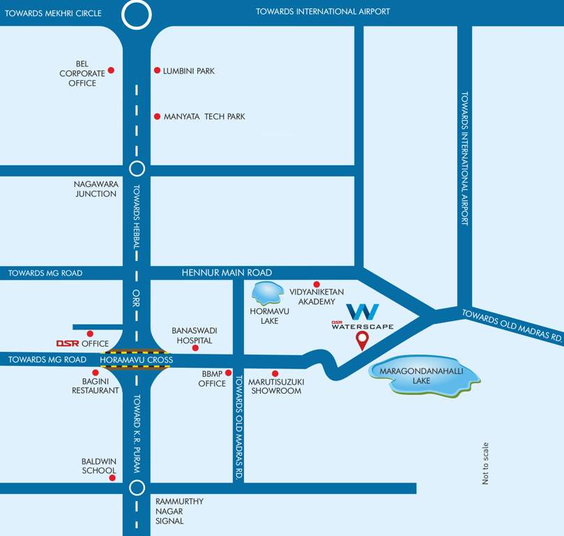  waterscape Images for Location Plan of DSR Waterscape