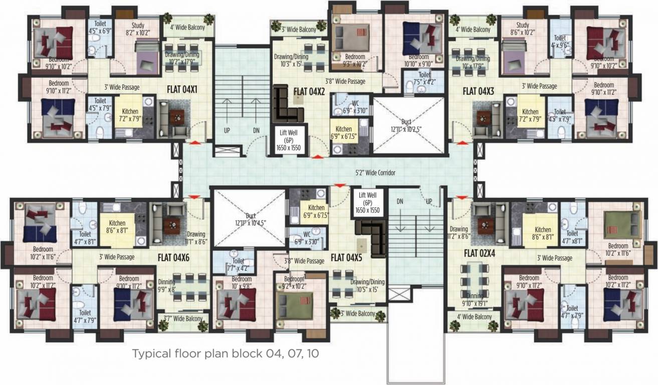 Images for Cluster Plan of Primarc and Riya group Aura