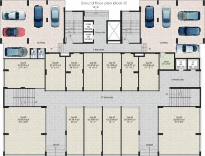  aura Images for Cluster Plan of Primarc and Riya group Aura