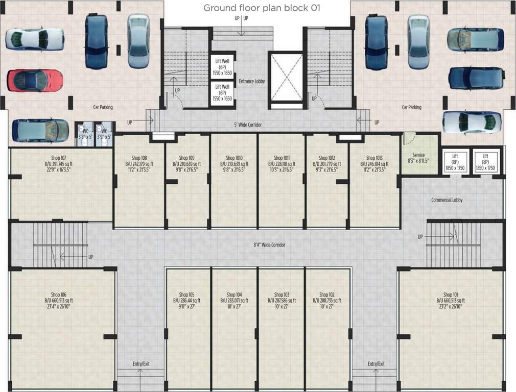 aura Images for Cluster Plan of Primarc and Riya group Aura