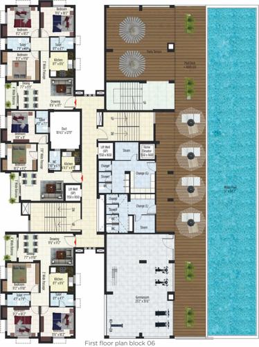 Images for Cluster Plan of Primarc and Riya group Aura aura Images for Cluster Plan of Primarc and Riya group Aura