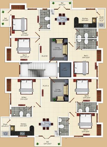 Images for Cluster Plan of India Kumaragam Images for Cluster Plan of India Kumaragam