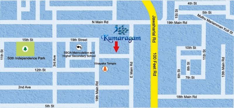 Images for Location Plan of India Kumaragam