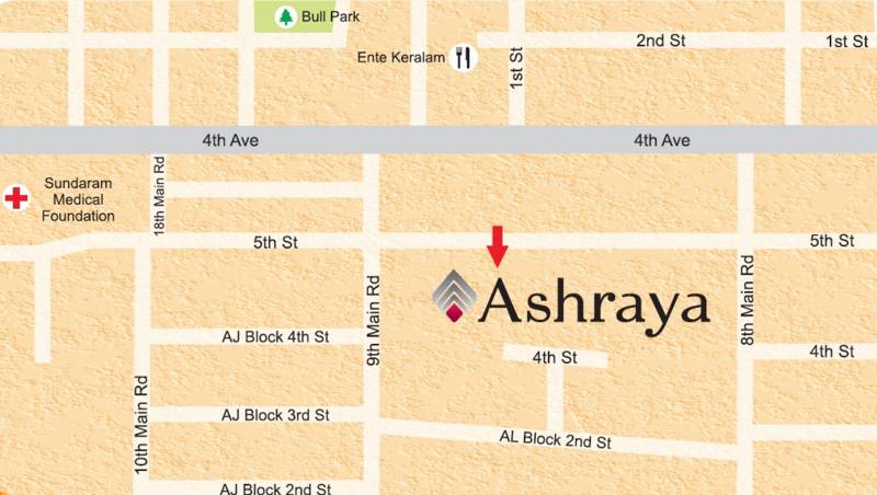 Images for Location Plan of India Ashraya